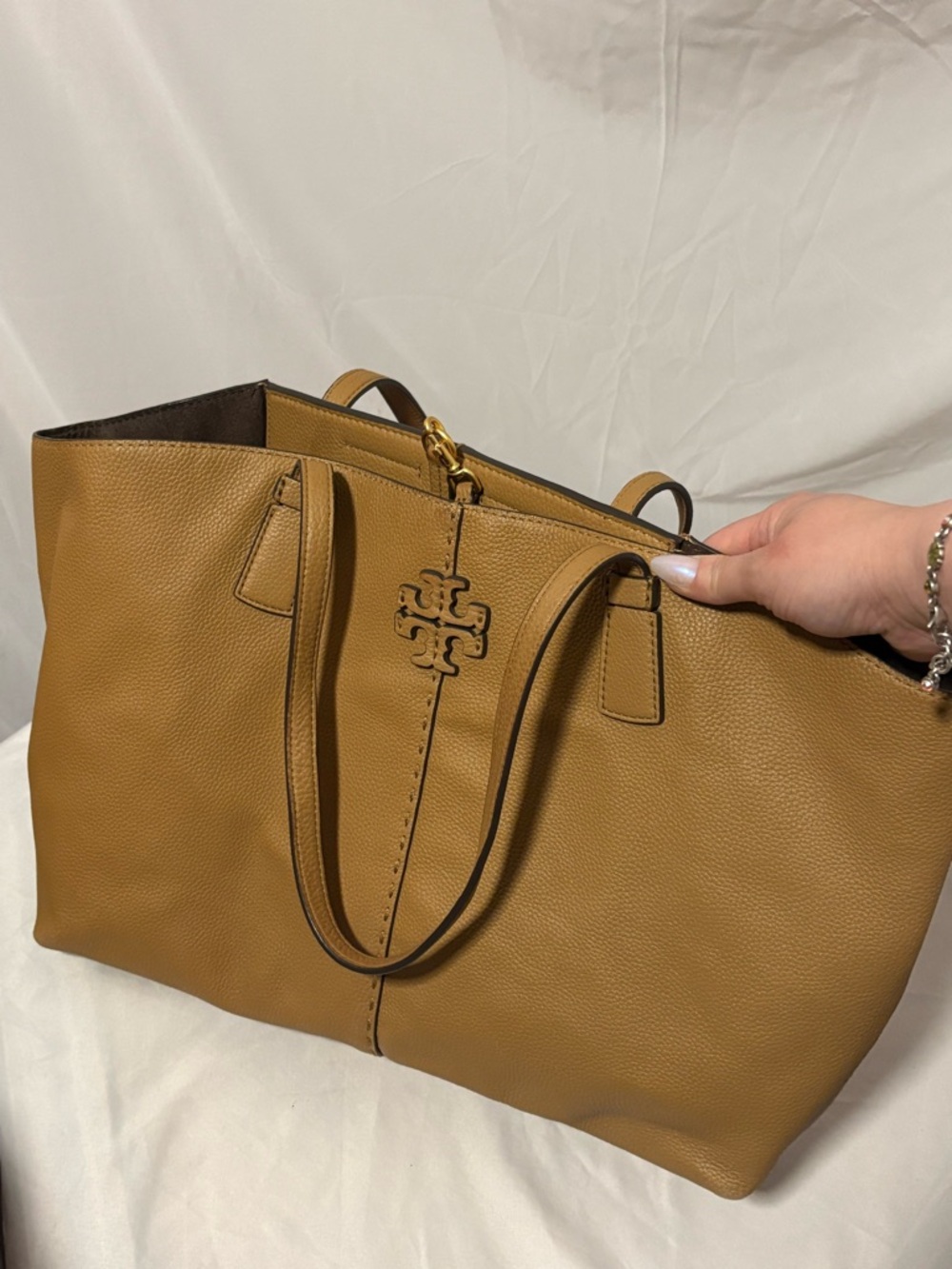 Tory Burch Ella Leather Tote Bag